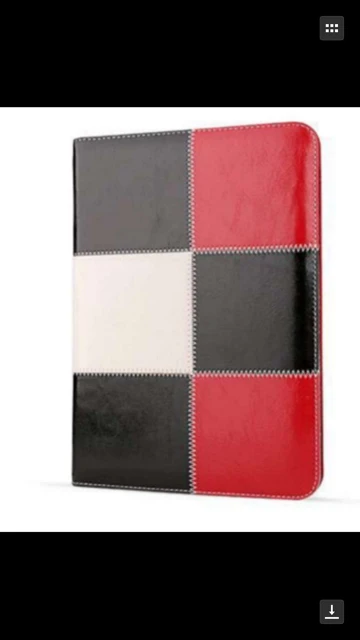 IPAD AIR CHECK CASE RED
